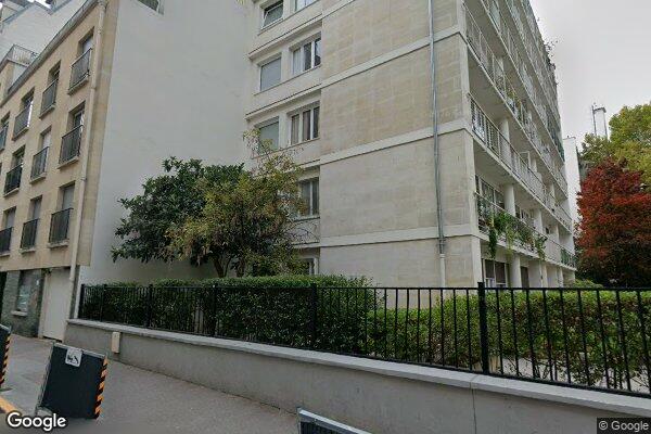 Vue Google Street View du 17 Rue de l'Église