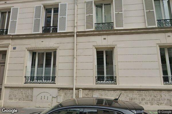 Vue Google Street View du 24 Rue de l'Église