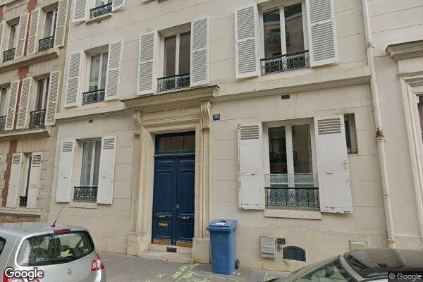Vue Google Street View du 26 Rue de l'Église