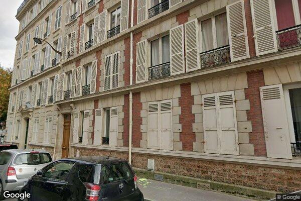 Vue Google Street View du 28 Rue de l'Église