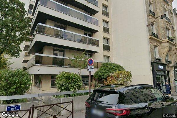 Vue Google Street View du 7 Rue de l'Église