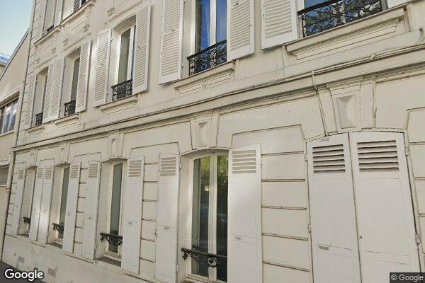 Vue Google Street View du 18 Rue de l'Hôtel de Ville