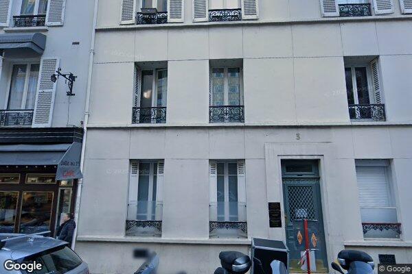 Vue Google Street View du 3 Rue de l'Hôtel de Ville