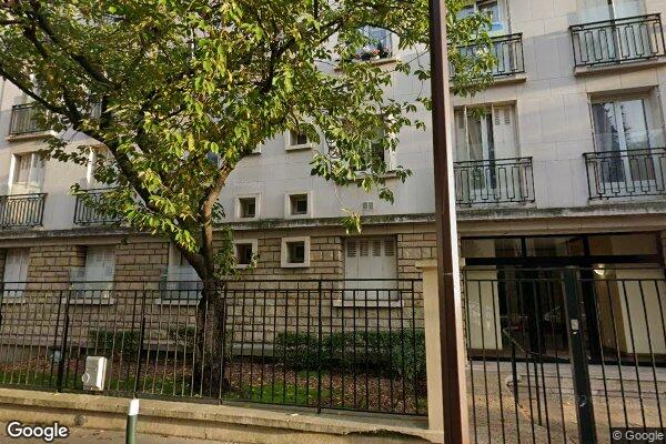 Vue Google Street View du 14 Rue de Lesseps