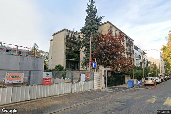 Vue Google Street View du 9 Rue de Lesseps