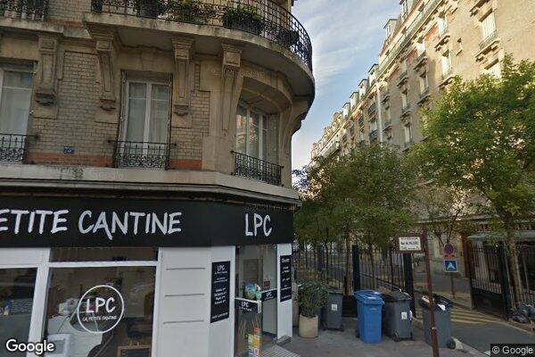 Vue Google Street View du 1 Rue de Lille