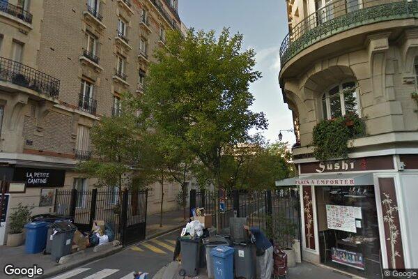 Vue Google Street View du 3 Rue de Lille