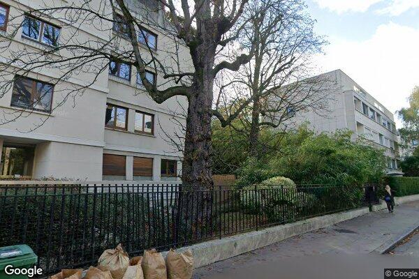 Vue Google Street View du 101 Rue de Longchamp