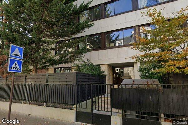 Vue Google Street View du 107 Rue de Longchamp