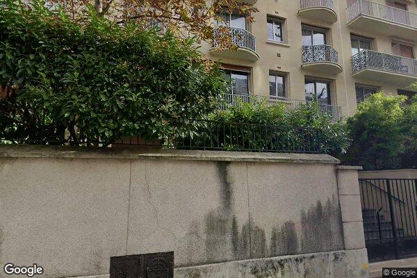Vue Google Street View du 109 Rue de Longchamp