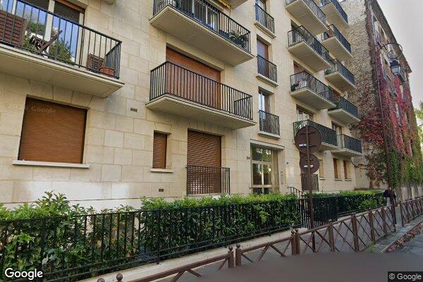 Vue Google Street View du 119 Rue de Longchamp