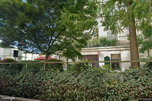 Vue Google Street View du 137 Rue de Longchamp