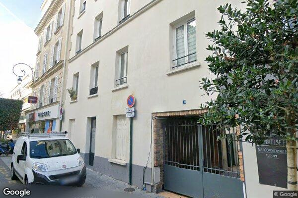Vue Google Street View du 14 Rue de Longchamp