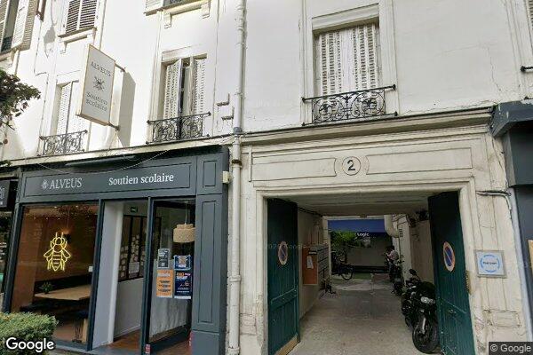 Vue Google Street View du 2 Rue de Longchamp