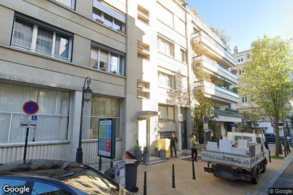 Vue Google Street View du 22 Rue de Longchamp