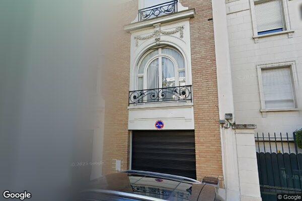 Vue Google Street View du 23BIS Rue de Longchamp