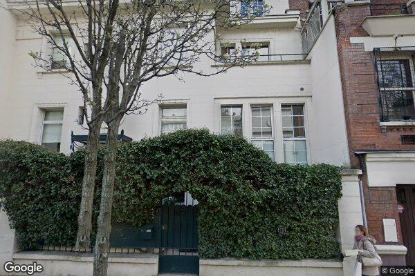 Vue Google Street View du 25 Rue de Longchamp