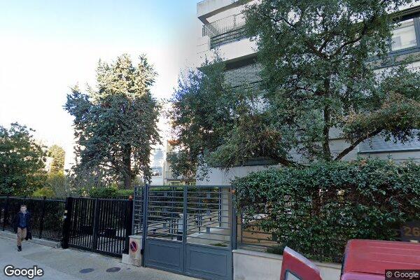 Vue Google Street View du 26 Rue de Longchamp