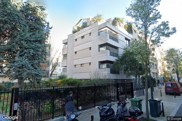Vue Google Street View du 28 Rue de Longchamp