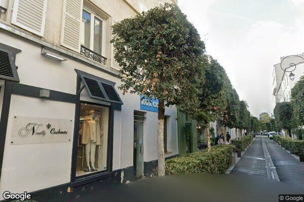 Vue Google Street View du 3 Rue de Longchamp