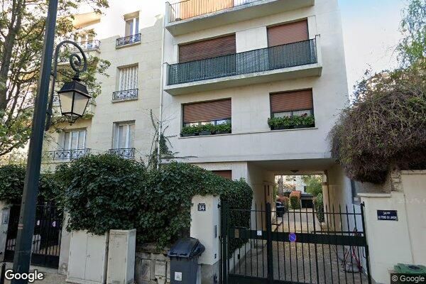 Vue Google Street View du 34BIS Rue de Longchamp
