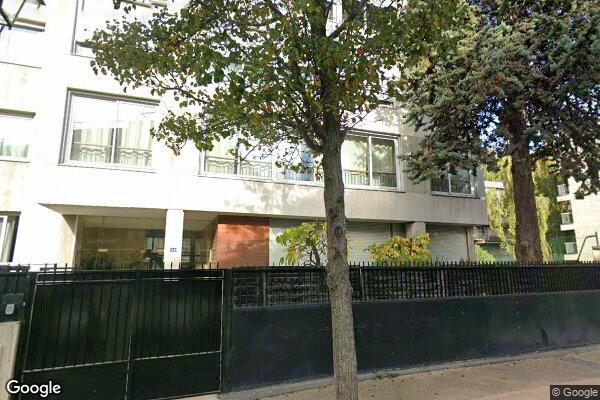 Vue Google Street View du 44 Rue de Longchamp