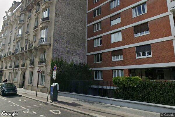 Vue Google Street View du 48 Rue de Longchamp