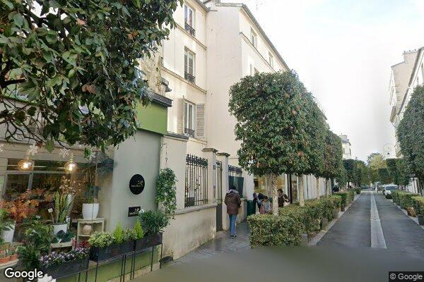 Vue Google Street View du 5 Rue de Longchamp