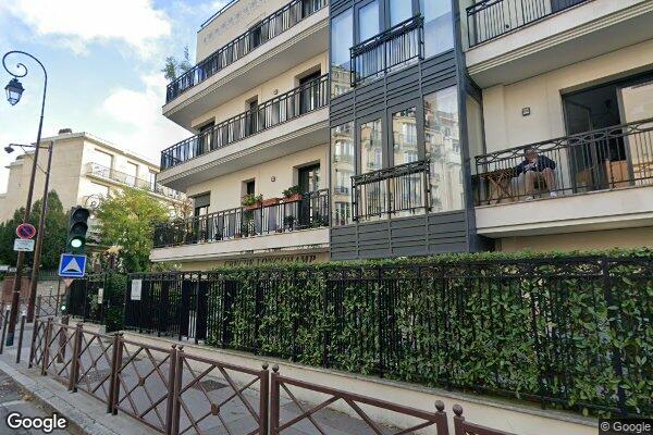 Vue Google Street View du 59 Rue de Longchamp