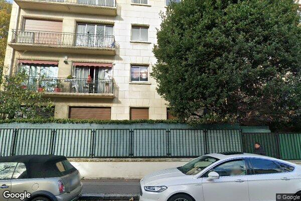 Vue Google Street View du 70 Rue de Longchamp