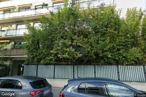Vue Google Street View du 72 Rue de Longchamp