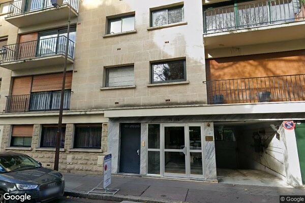 Vue Google Street View du 76 Rue de Longchamp