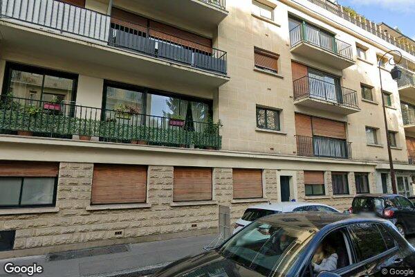 Vue Google Street View du 78 Rue de Longchamp
