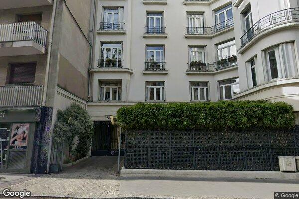 Vue Google Street View du 80 Rue de Longchamp
