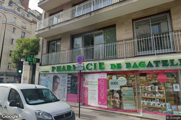 Vue Google Street View du 82 Rue de Longchamp