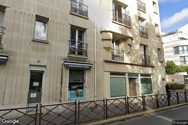 Vue Google Street View du 86 Rue de Longchamp
