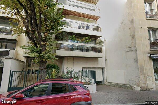 Vue Google Street View du 88BIS Rue de Longchamp