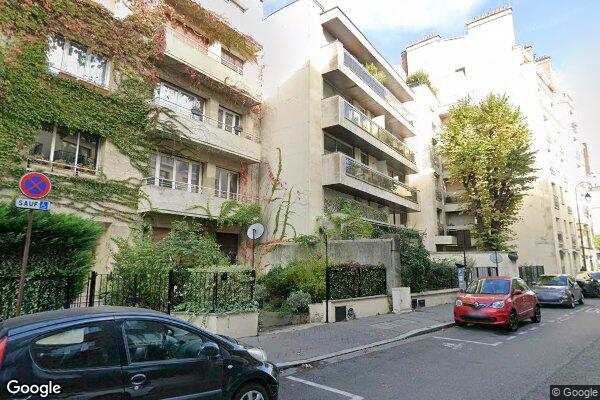 Vue Google Street View du 92 Rue de Longchamp