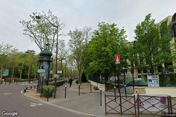 Vue Google Street View du 1 Rue de Rouvray