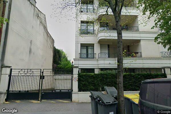 Vue Google Street View du 7 Rue de Rouvray