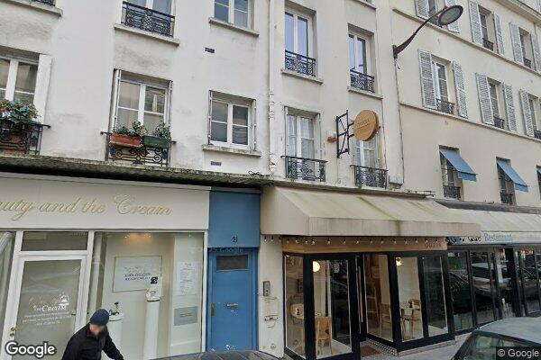 Vue Google Street View du 21 Rue de Sablonville