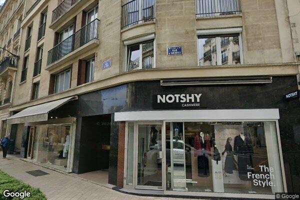 Vue Google Street View du 31 Rue de Sablonville
