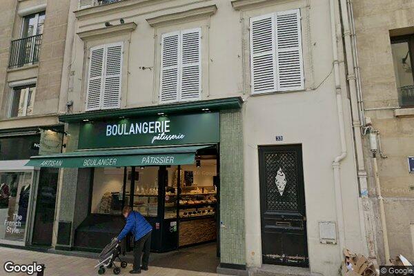 Vue Google Street View du 33 Rue de Sablonville