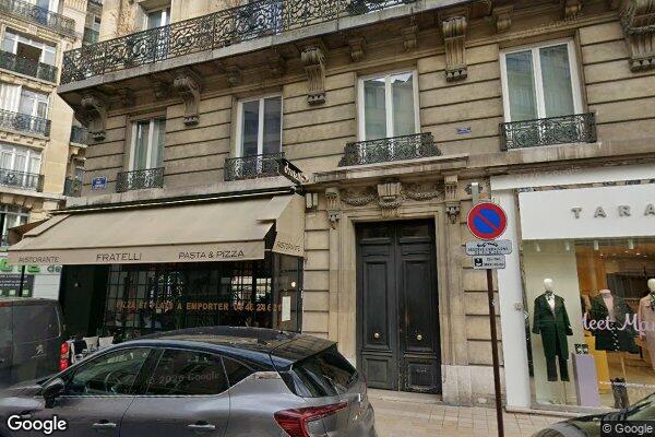 Vue Google Street View du 52 Rue de Sablonville