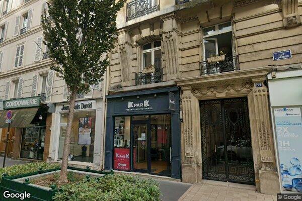 Vue Google Street View du 54 Rue de Sablonville