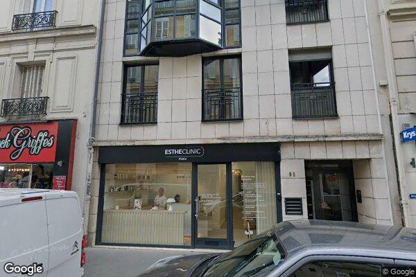 Vue Google Street View du 60 Rue de Sablonville