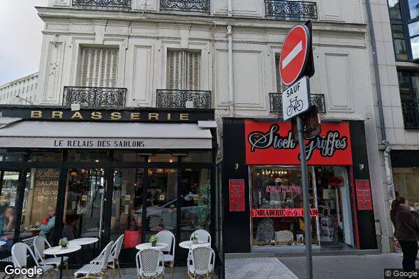 Vue Google Street View du 62 Rue de Sablonville