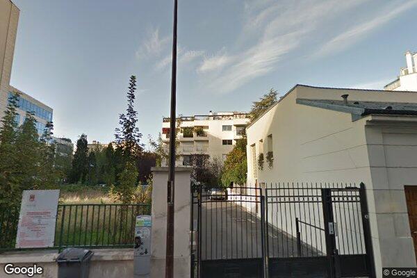 Vue Google Street View du 11 Rue de Villiers