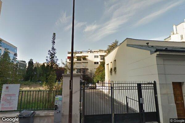Vue Google Street View du 17 Rue de Villiers