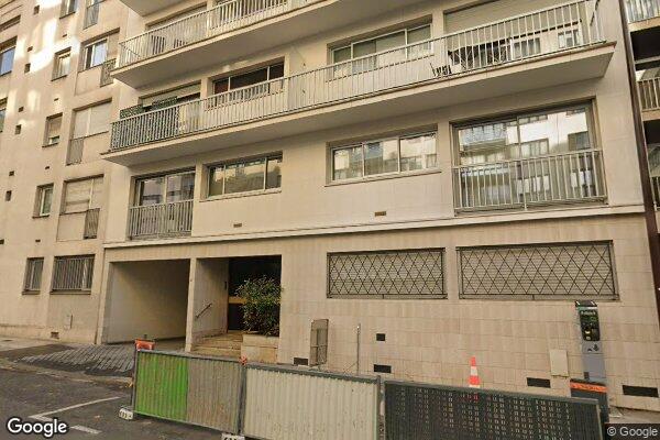 Vue Google Street View du 27 Rue de Villiers